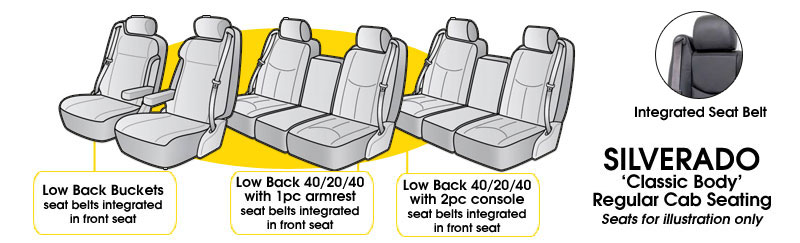 2007 Silverado Classic Body Seats