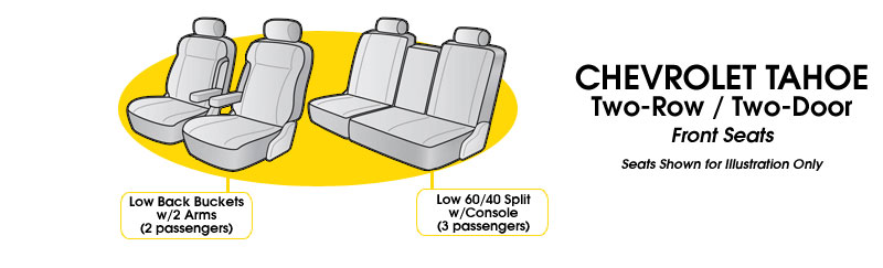 2 Door Tahoe Seating