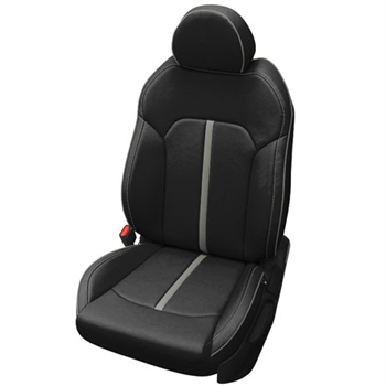 Kia K5 Leather Seat Upholstery Kit by Katzkin | AutoSeatSkins.com