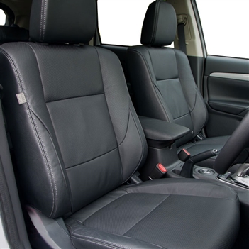 Mitsubishi Outlander ES / SE / GT Katzkin Leather Seats (with third row ...