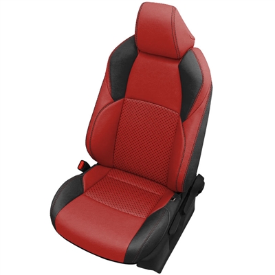 Toyota BZ4X Katzkin Leather Seats, 2023, 2024 | AutoSeatSkins.com